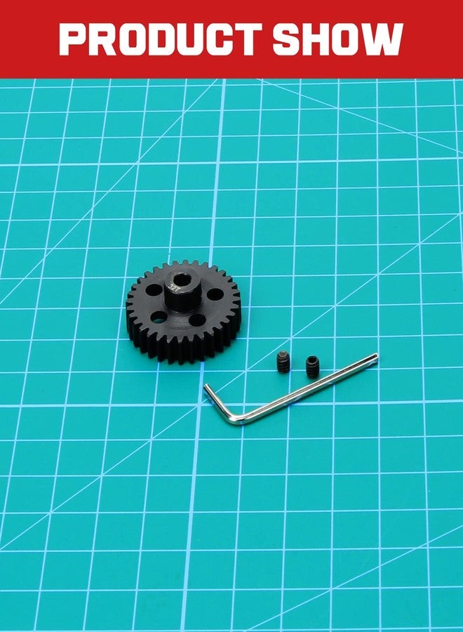 RCAWD ترس RCAWD 32T لسيارات ARRMA 6S 1/7 Felony Infraction Limitless Upgrades، مع قطع غيار مفتاح الربط لرقم #ARAM1032 - Image 4